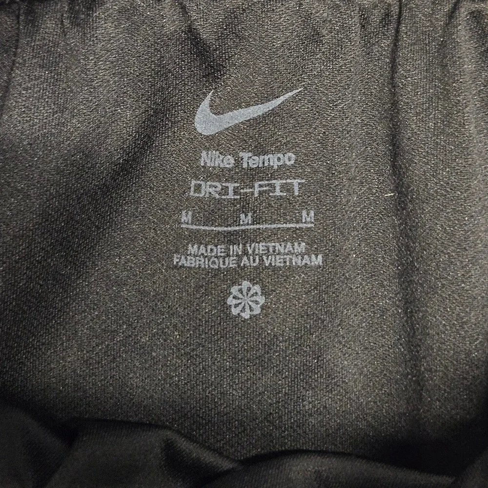 Nike Tempo‎ Dri-FIT Running Shorts Black White HM6096-010 Womens Medium